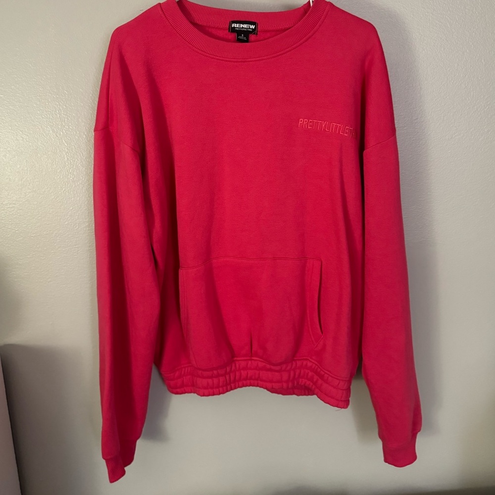 Pretty Little Thing Hot Pink Sweatshirt